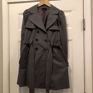 Cynthia Rowley Gray Trench Coat